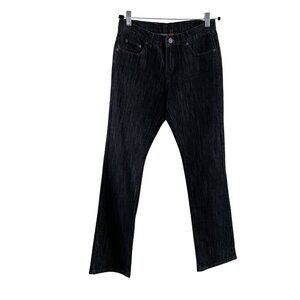 Kill Brand Women SZ 28 Blue Dark Wash Denim 5-Pocket Slight Flare Leg Jeans